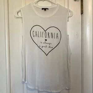 California Is Always A Good Idea Tank Top